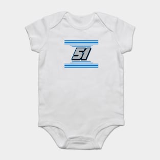 Jeremy Clements #51 2024 NASCAR Design Baby Bodysuit